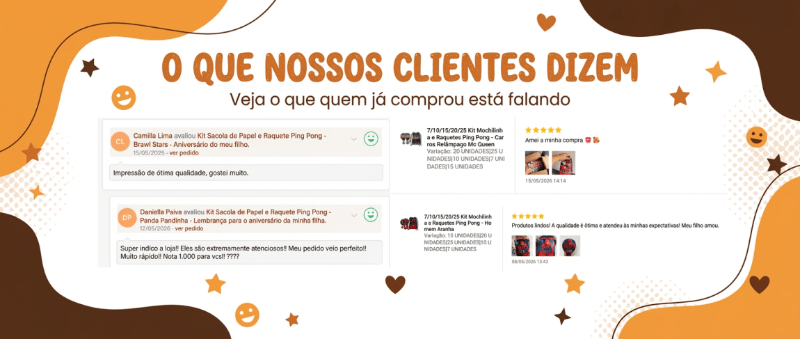 O QUE NOSSOS CLIENTES DIZEM