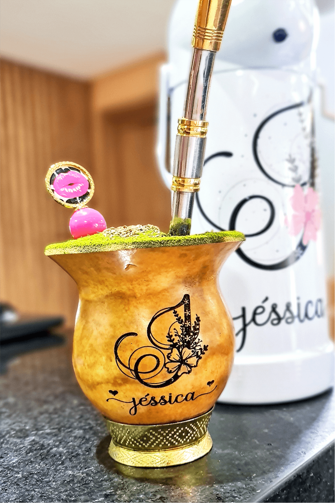 cuia chimarrão e térmica chimarrão