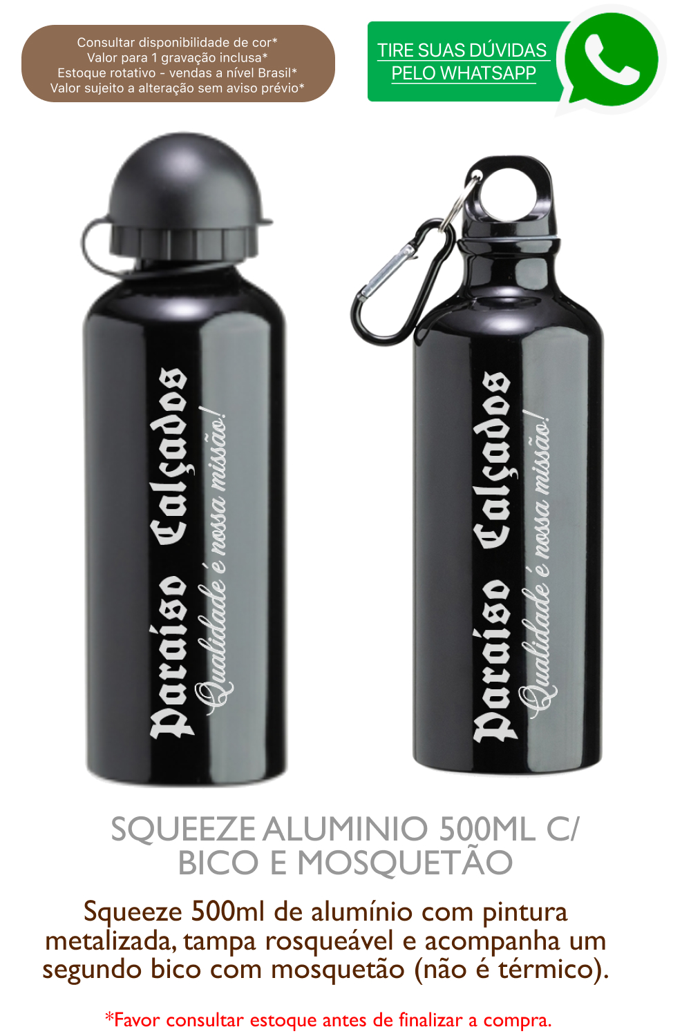 9139A - Squeeze Alumínio 500ml