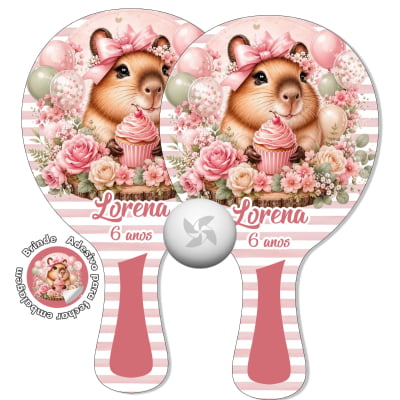Kit Raquetes Ping Pong - Guerreiras do K-Pop