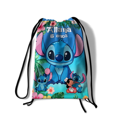 Mochilinha saco  - Lilo and Stitch mod. 2005